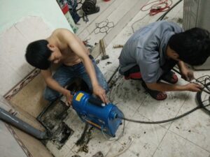 thông cống nghẹt Đồng Nai tại nhà