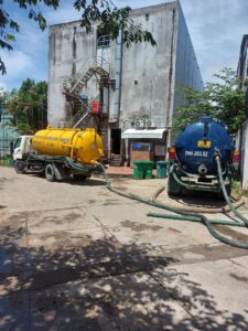  hút bể phốt tại Mê Linh